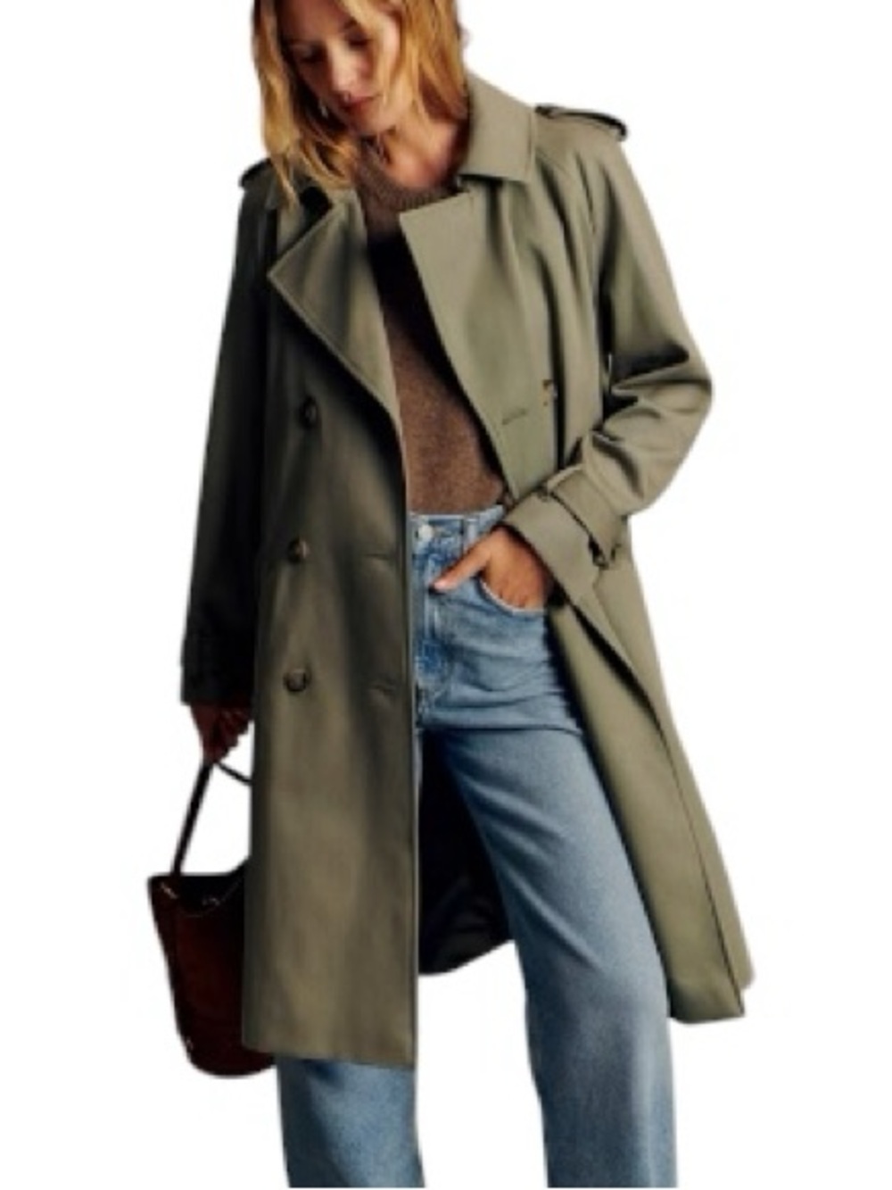 Sezane trench coat